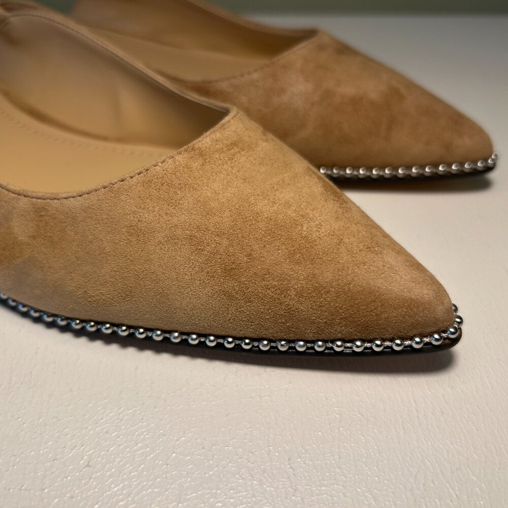 Coach Women's VAE Suede Skimmer Ballet Flat - Picture 6 of 14